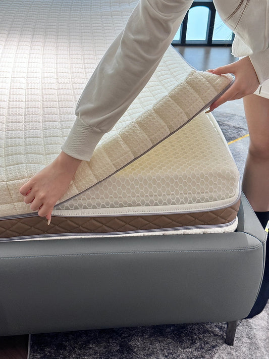 Say Goodbye to Dust Mites with ivytress Zippered Structured Mattress Encasements