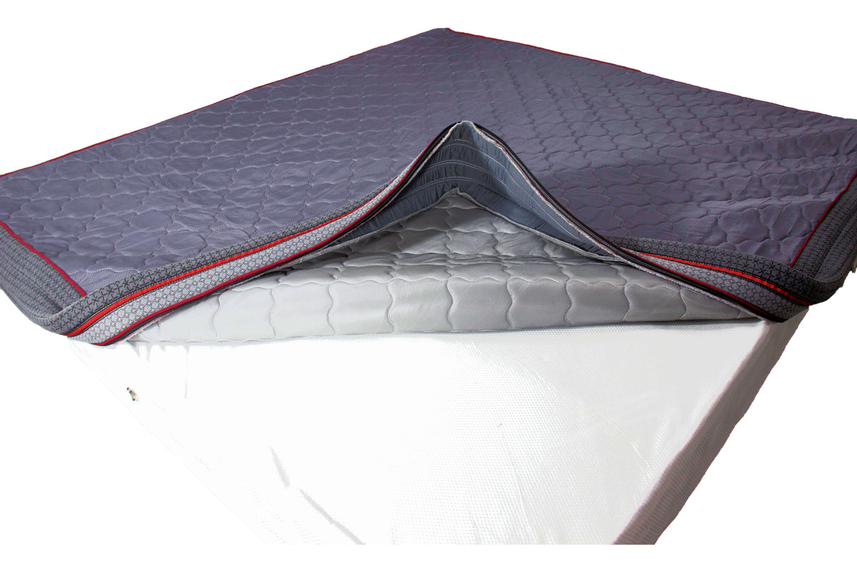 Ivytress WaffleGuard Dual-Grip Cotton LuxeRestore Replacement Mattress Encasement